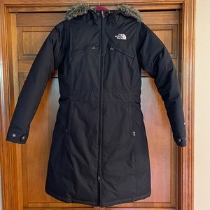 The North Face parka coat